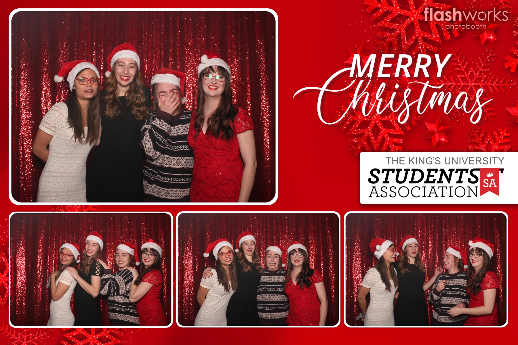 Kings Christmas Party | View more photos from the event at gallery.flashworksphotobooth.com/u/FlashworksPhotoboothInc/Kings-Christmas-Party